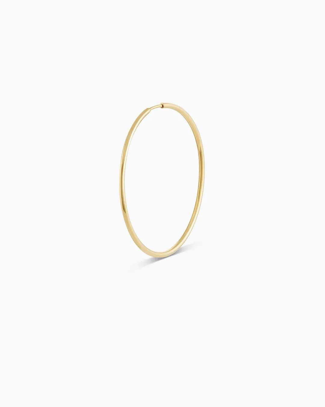 14k Gold Classic Hoops