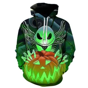 3d print Halloween Funny Broom Witches Hoodies