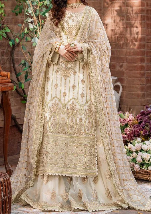 Akbar Aslam Mehrunisa Pakistani Luxury Net Dress