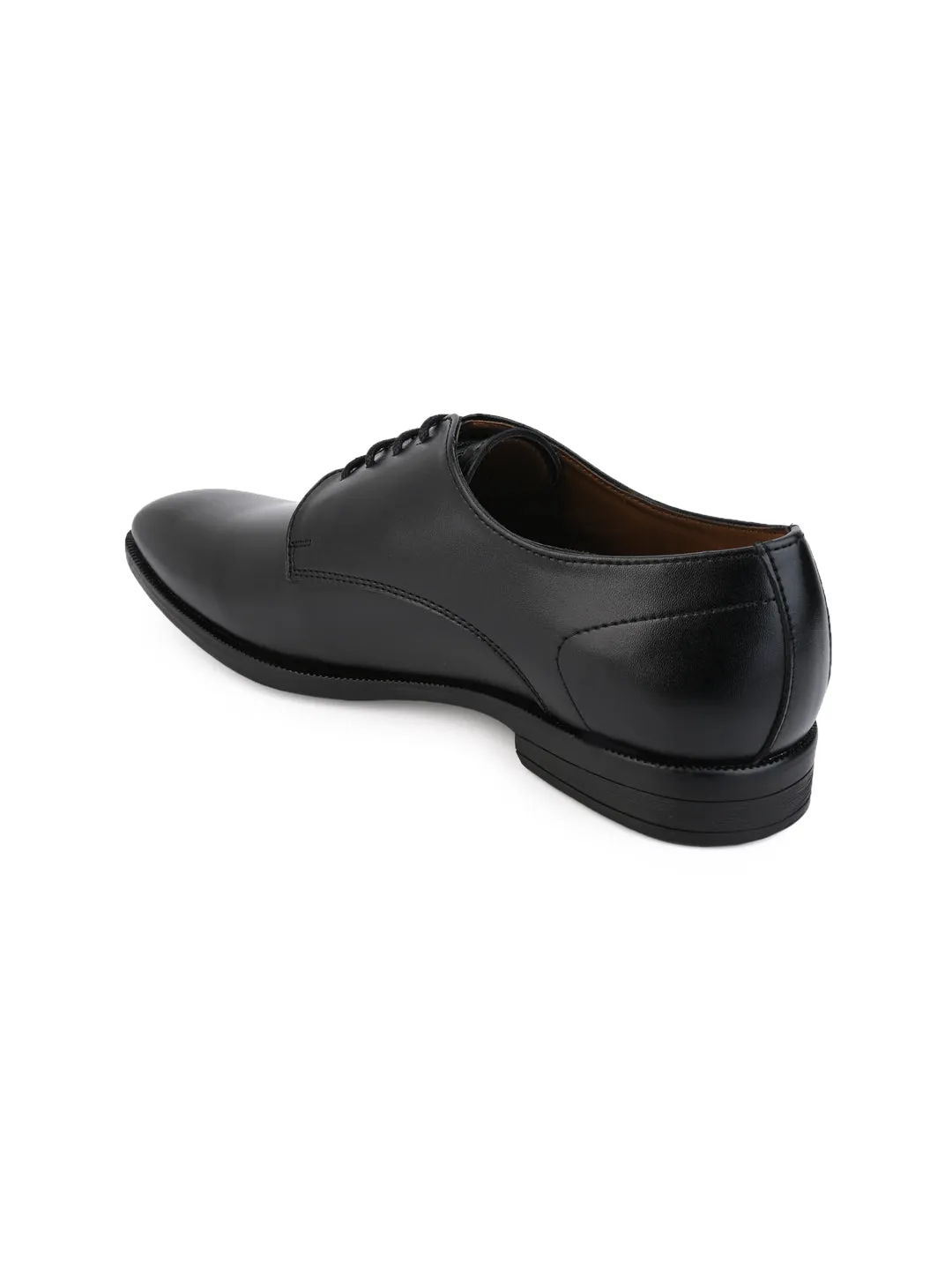 Alberto Torresi Black Laceup formal Shoes