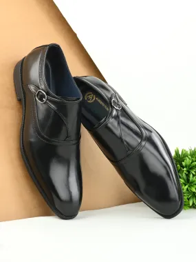 Alberto Torresi Mens Black Slip-On Formal Shoes - Stylish, Comfortable & Elegant Footwear for Any Occasion