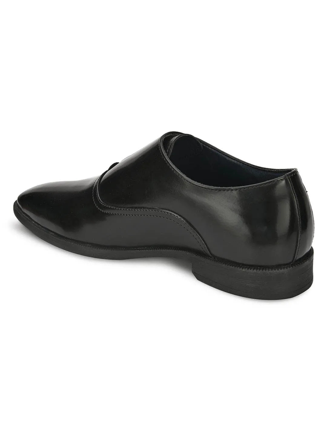 Alberto Torresi Mens Black Slip-On Formal Shoes - Stylish, Comfortable & Elegant Footwear for Any Occasion