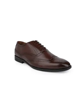 Alberto Torresi Brown formal Brogue Shoes