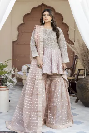 Allys Luxury Peplum Gharara Formal ALL90