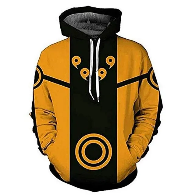 Anime Naruto 3D Hoodies Streetwear Sweatshirt Casual Hoody Men Women 3D Pullover Harajuku Tracksuit Male Hip Hop Hooded DropShip