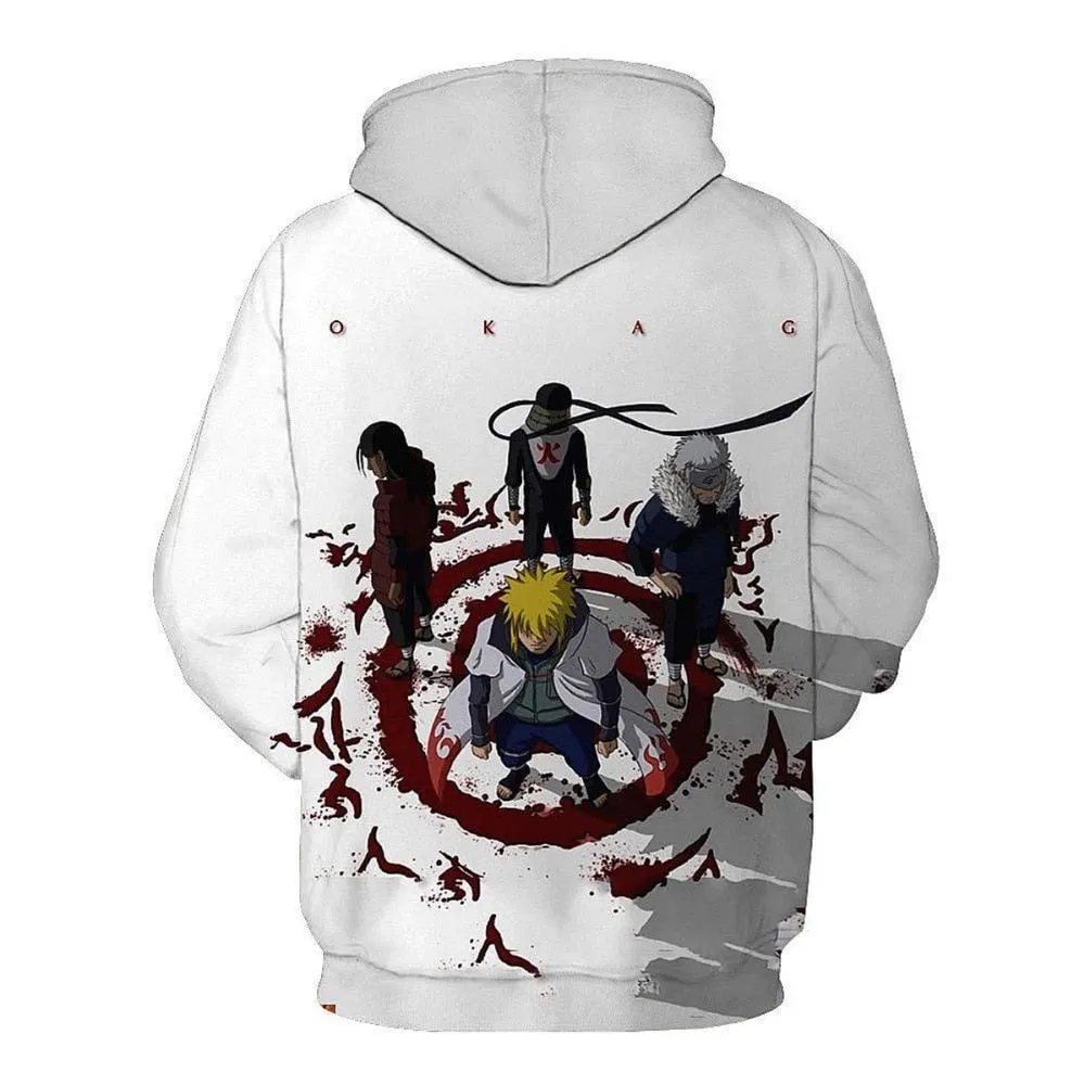 Anime Naruto 3D Hoodies Streetwear Sweatshirt Casual Hoody Men Women 3D Pullover Harajuku Tracksuit Male Hip Hop Hooded DropShip