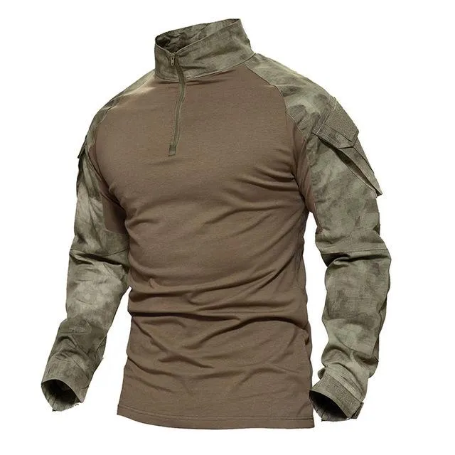 Army Combat Tactical Python Camouflage Long Sleeve Hoodies for Men