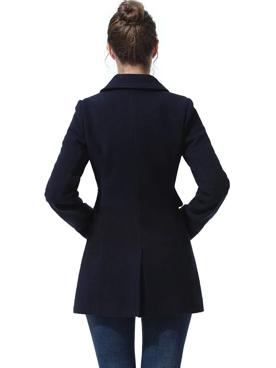 BGSD Women Amy Toggle Wool Coat