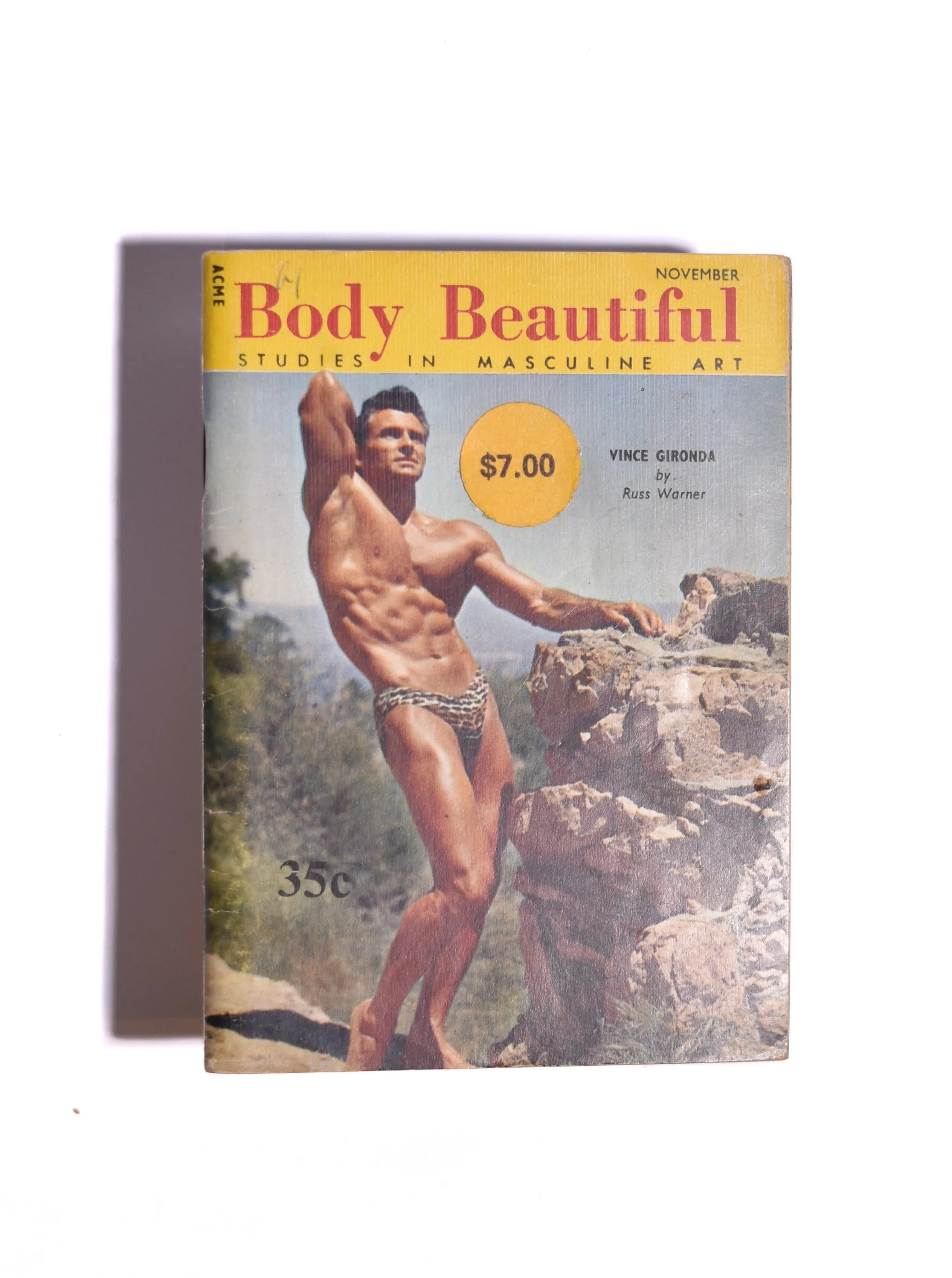 Body Beautiful: Studies in Masculine Art, November 1958