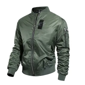 Bomber Flight Jacket Windbreak Military Pilot Jacket For Men