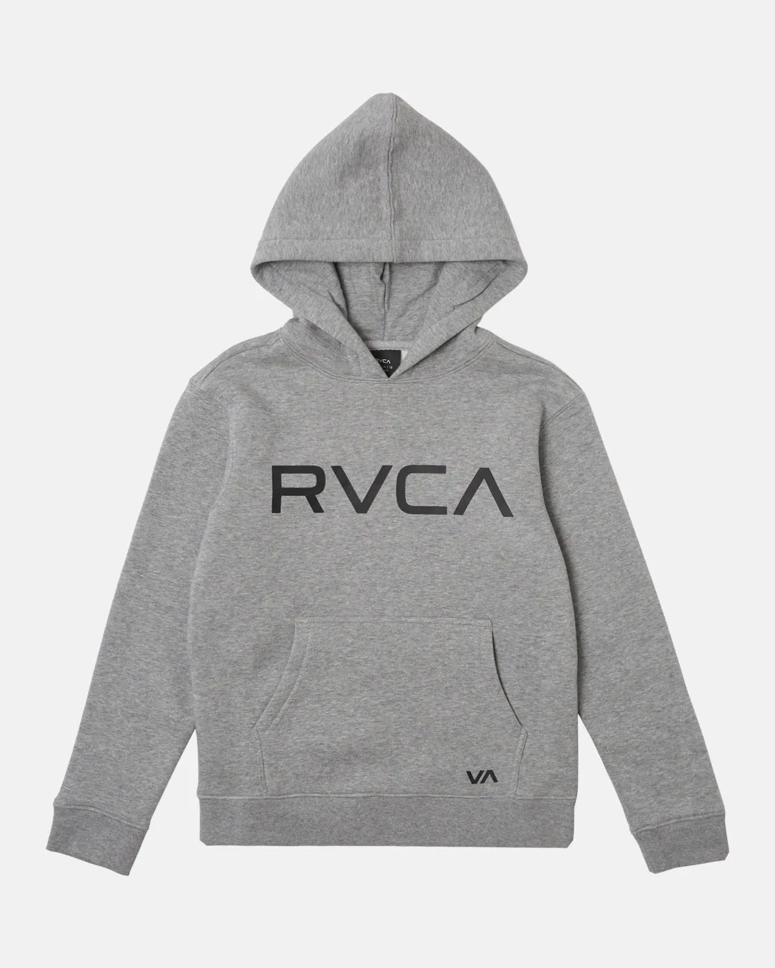 Boys Big RVCA Hoodie - Heather Grey