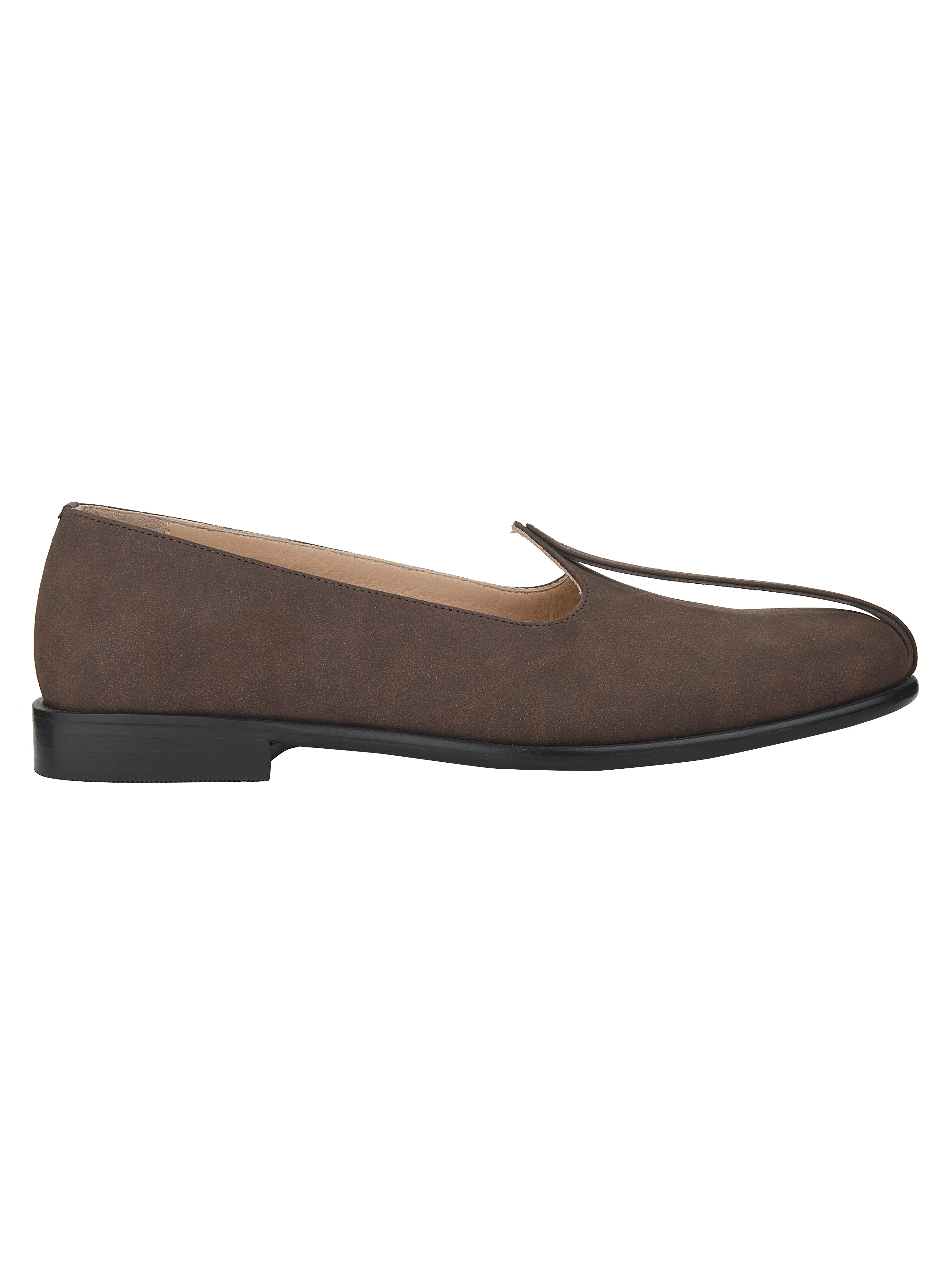 Brown Suede Mojri For Men