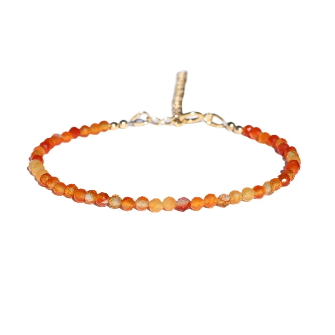 Carnelian Delicate Luxury Bracelet