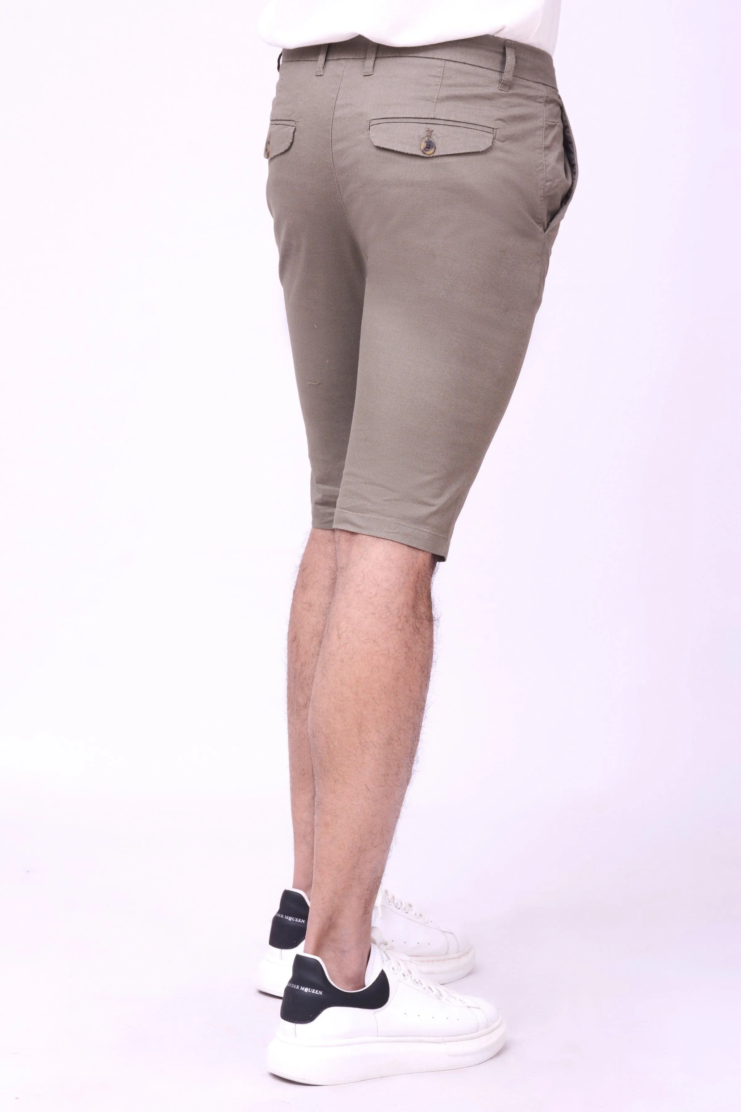 CASUAL CHINO SHORTS OLIVE