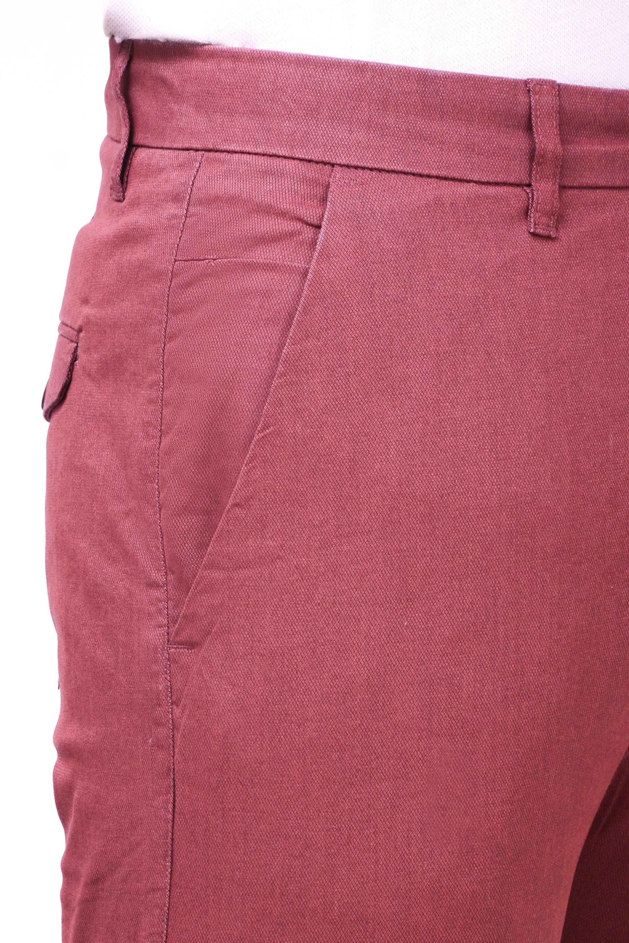 CASUAL CHINO SHORTS RUST