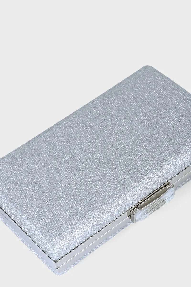 Casual Clutch B20763-Silver