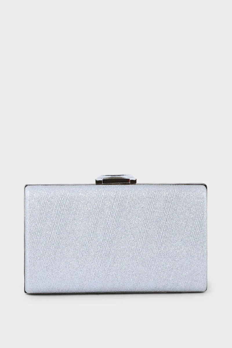 Casual Clutch B20763-Silver