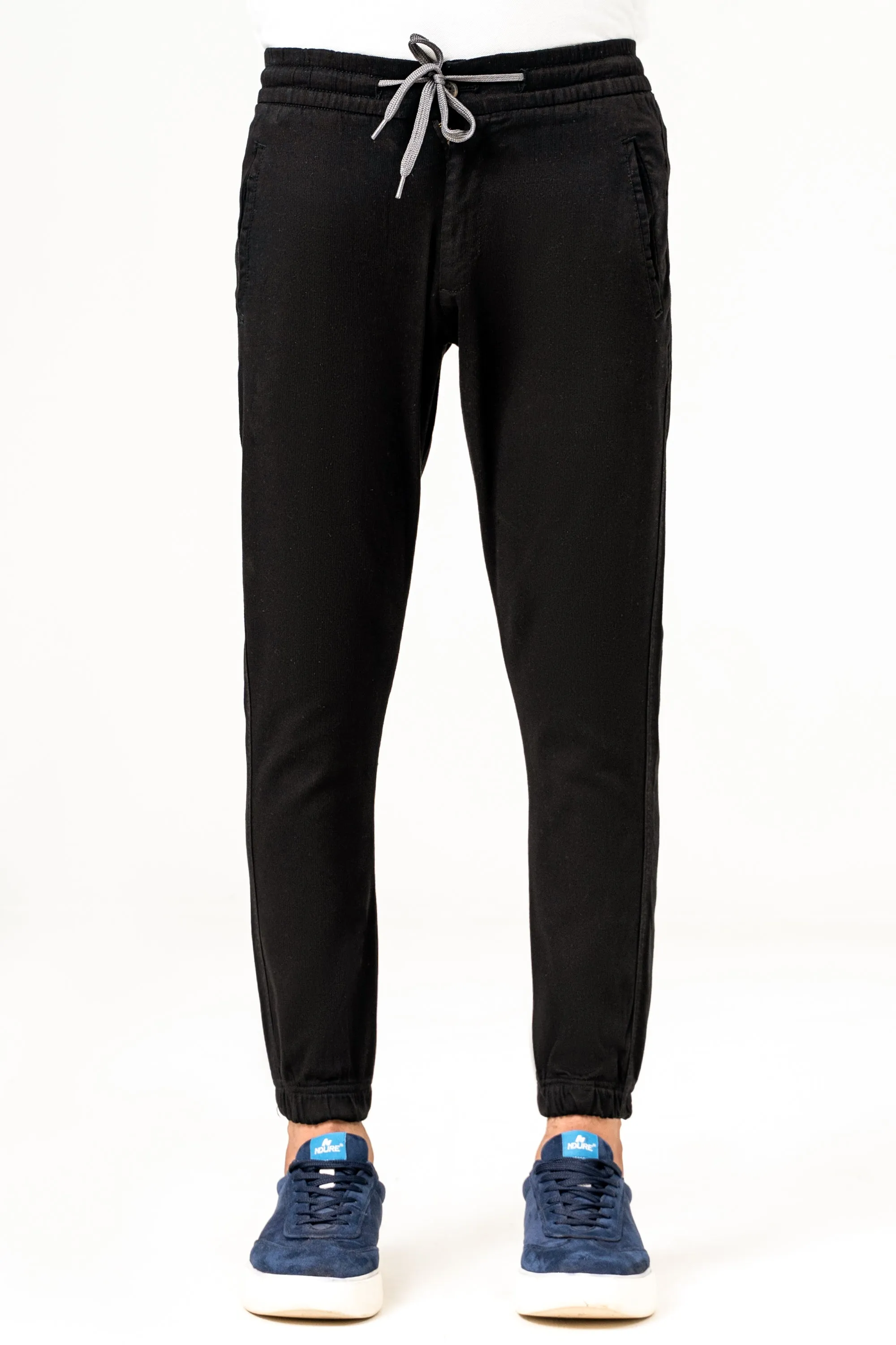 CASUAL JOGGER TROUSER  BLACK