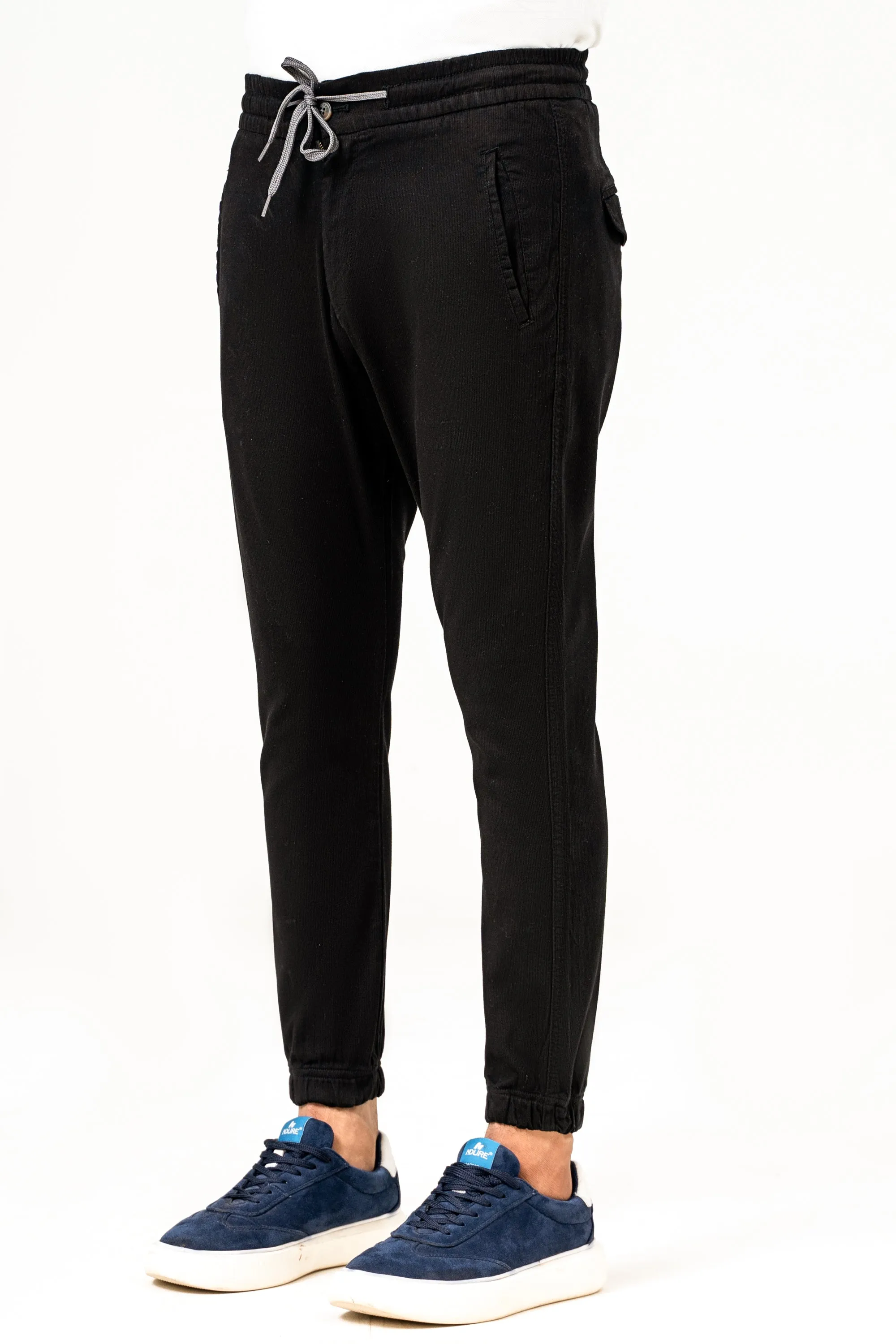 CASUAL JOGGER TROUSER  BLACK