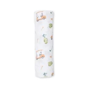 Classic Muslin Swaddle - Golf