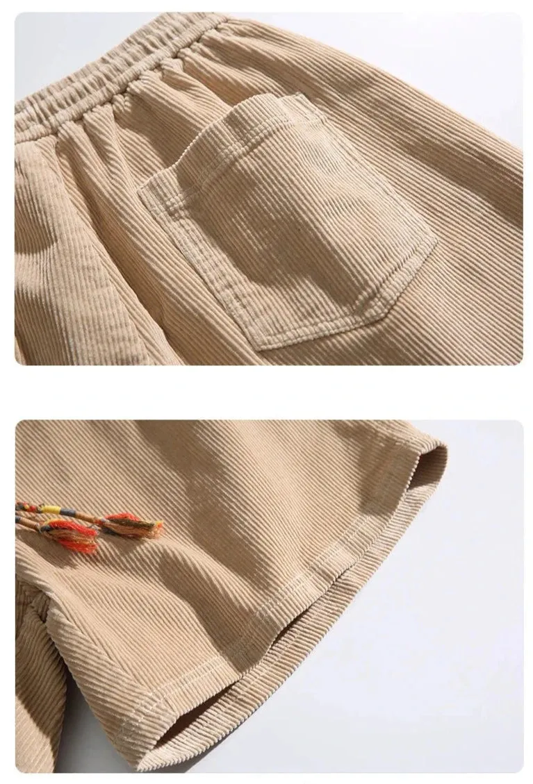 Corduroy Casual Shorts