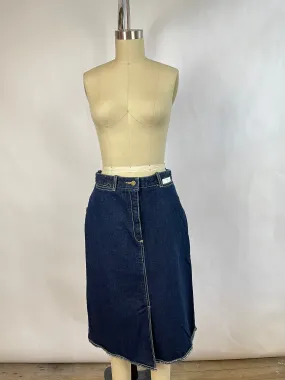 Dark Denim Skirt (M)