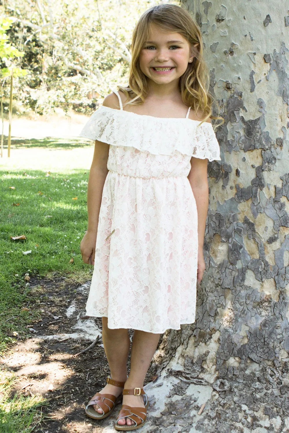 Emma's Boho Look Girls Formal Dress