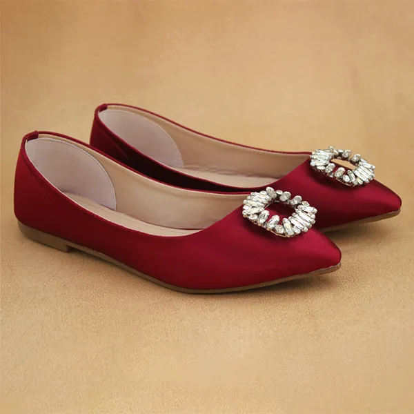 Fancy Maroon Pumps for women