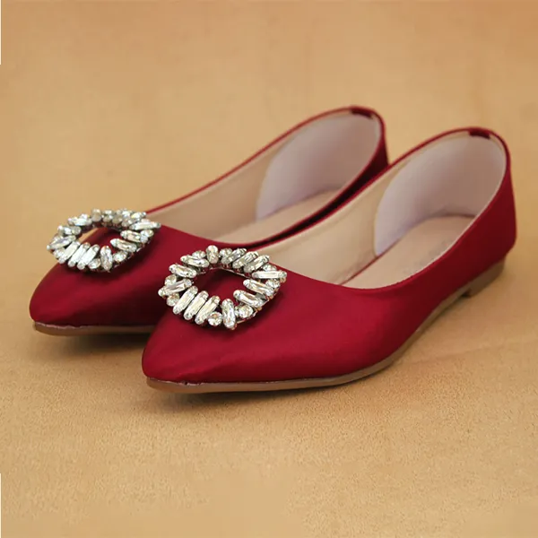 Fancy Maroon Pumps for women