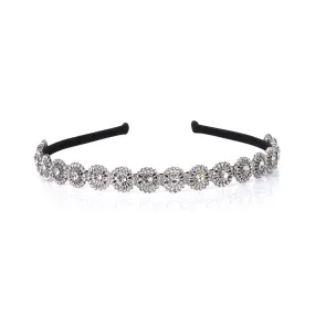 FLOWER STONE CRYSTAL HAIRBAND