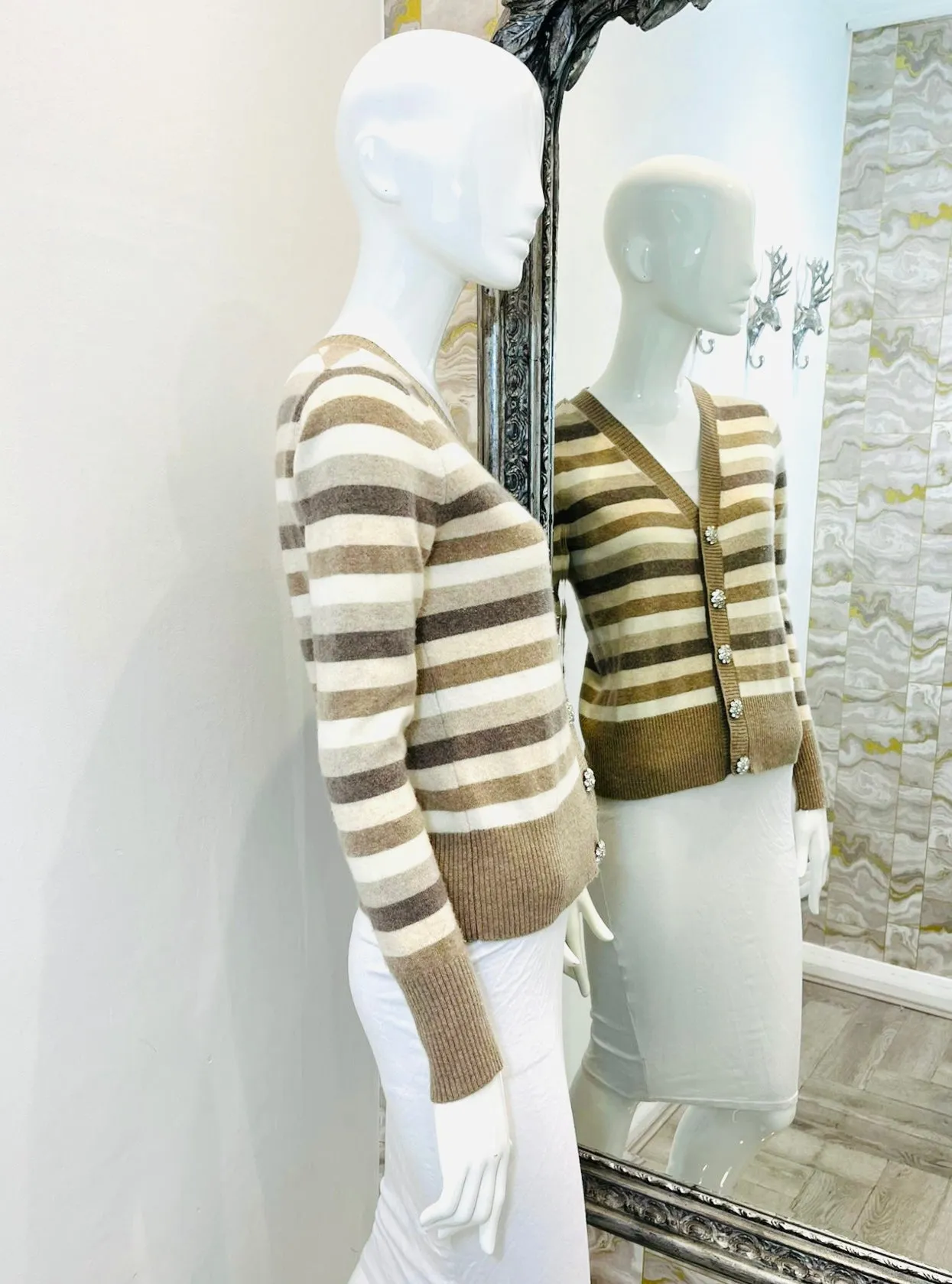 Ganni Cashmere Cardigan. Size XS