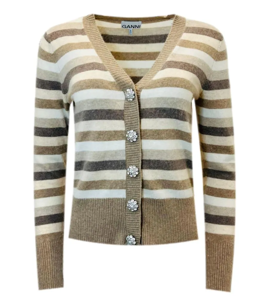 Ganni Cashmere Cardigan. Size XS