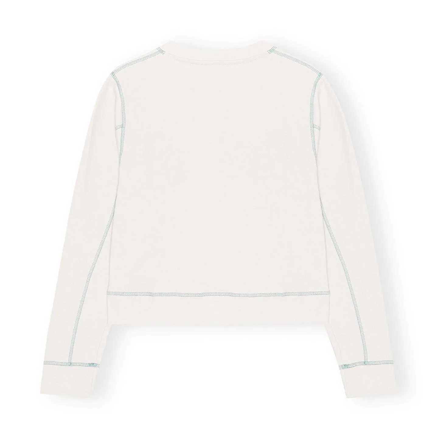 Ganni Isoli Rock Sweatshirt 'Egret'