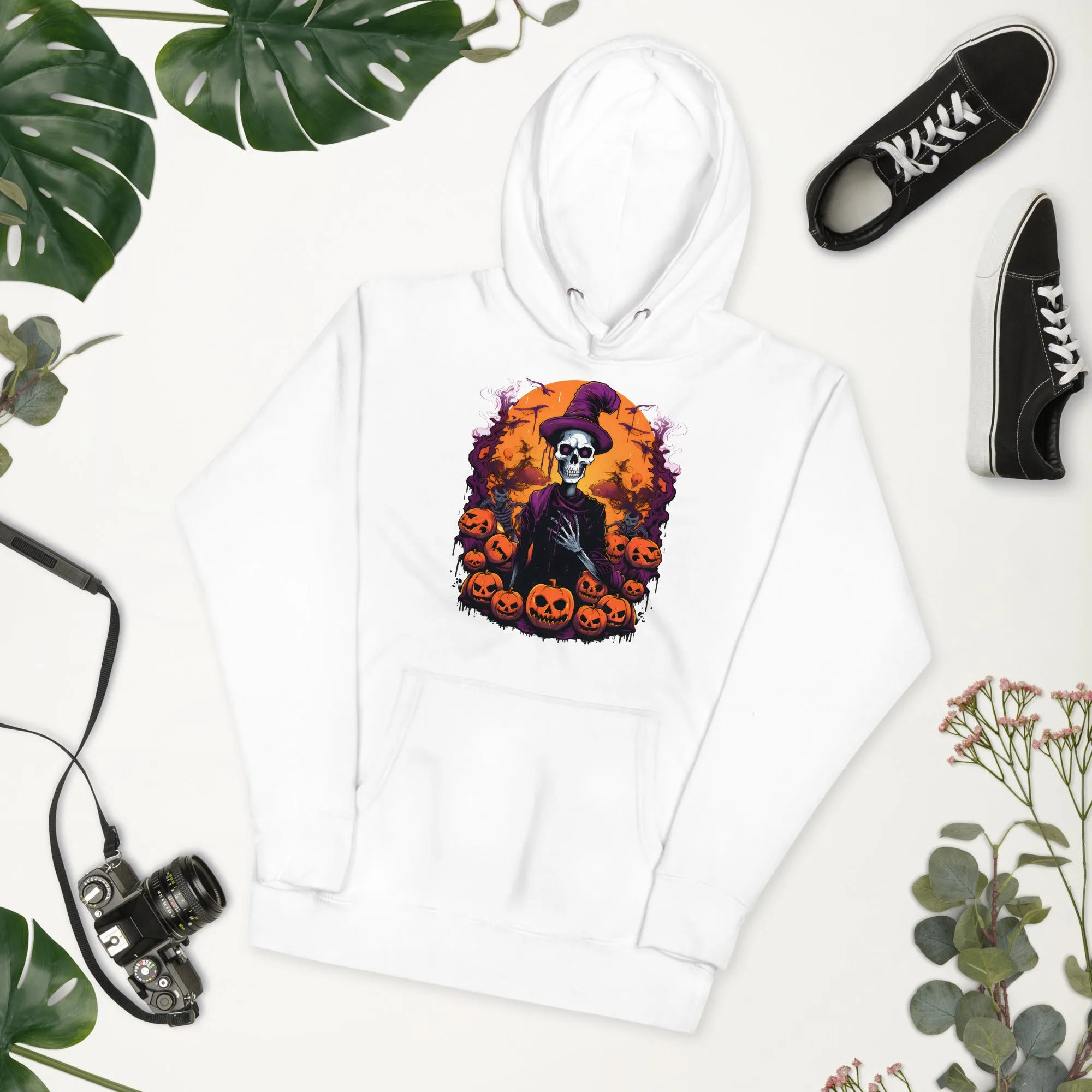 Get Spooktacular with Skeleton-themed Halloween Hoodies 002