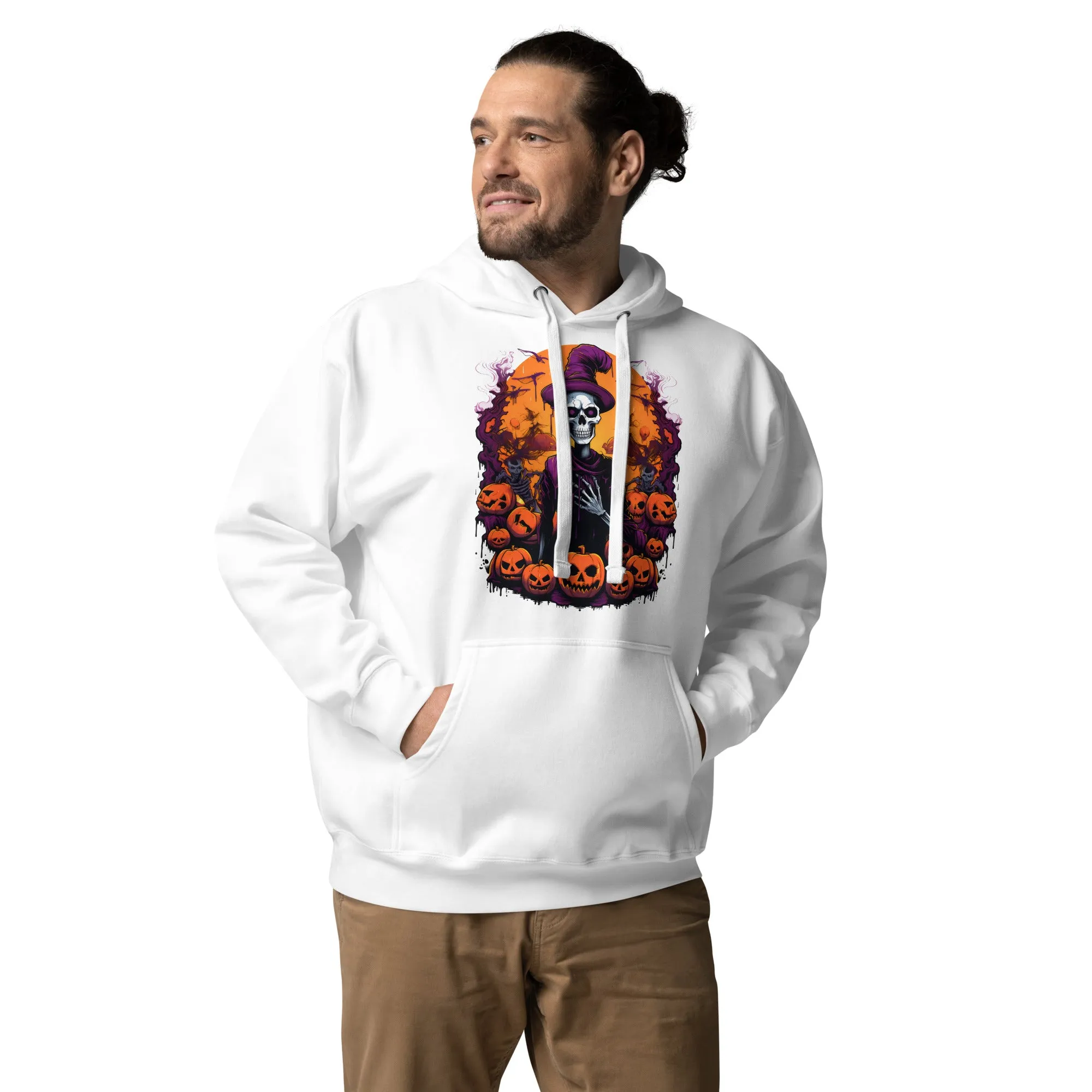 Get Spooktacular with Skeleton-themed Halloween Hoodies 002