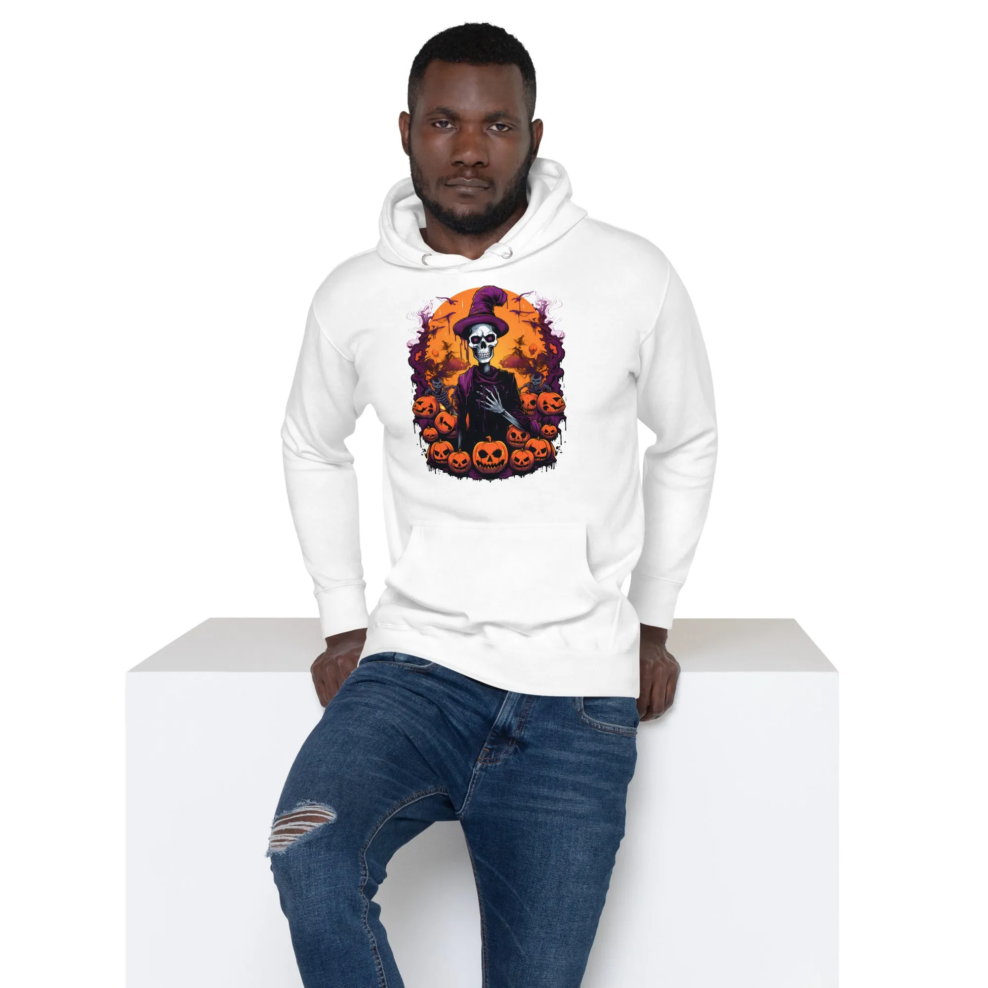 Get Spooktacular with Skeleton-themed Halloween Hoodies 002