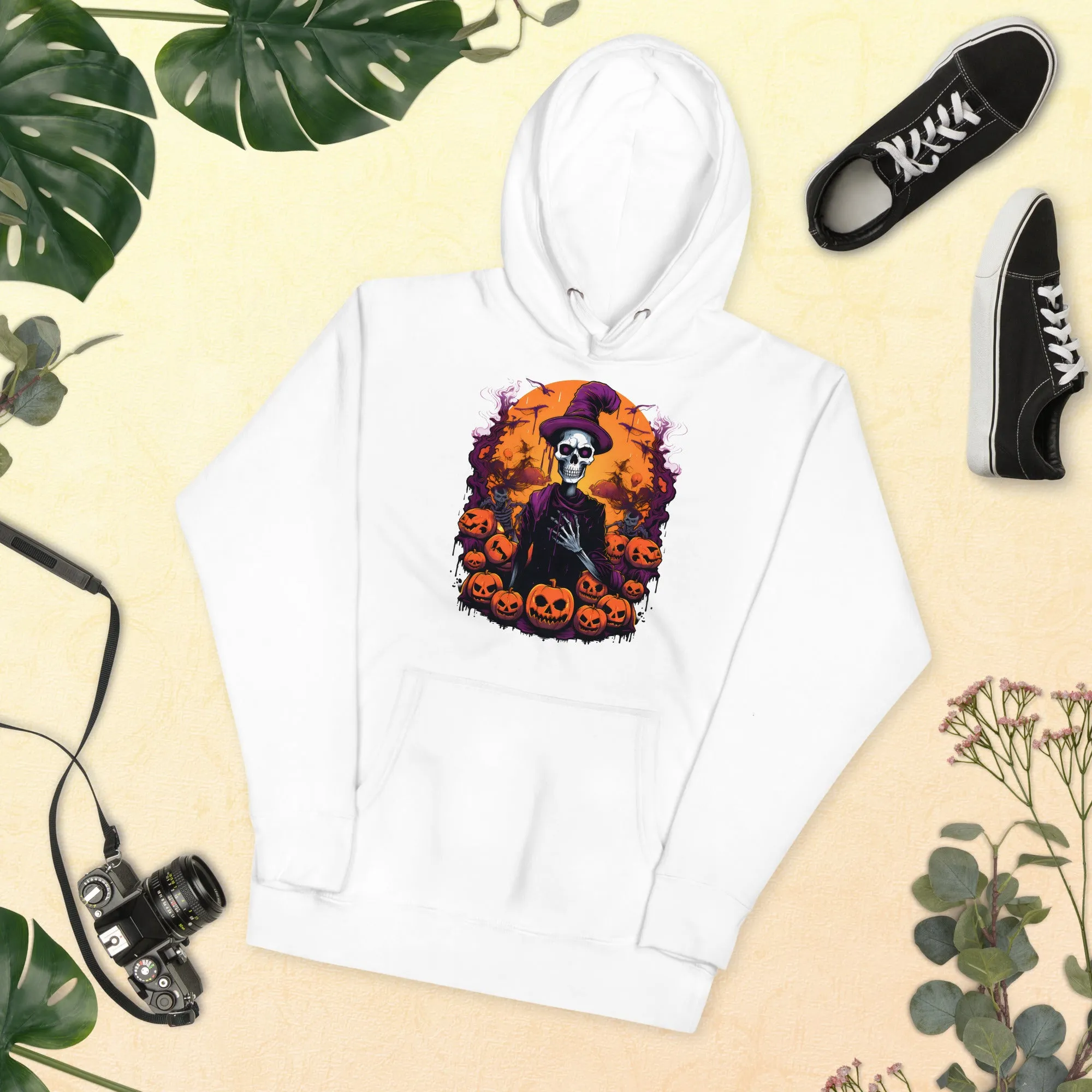 Get Spooktacular with Skeleton-themed Halloween Hoodies 002