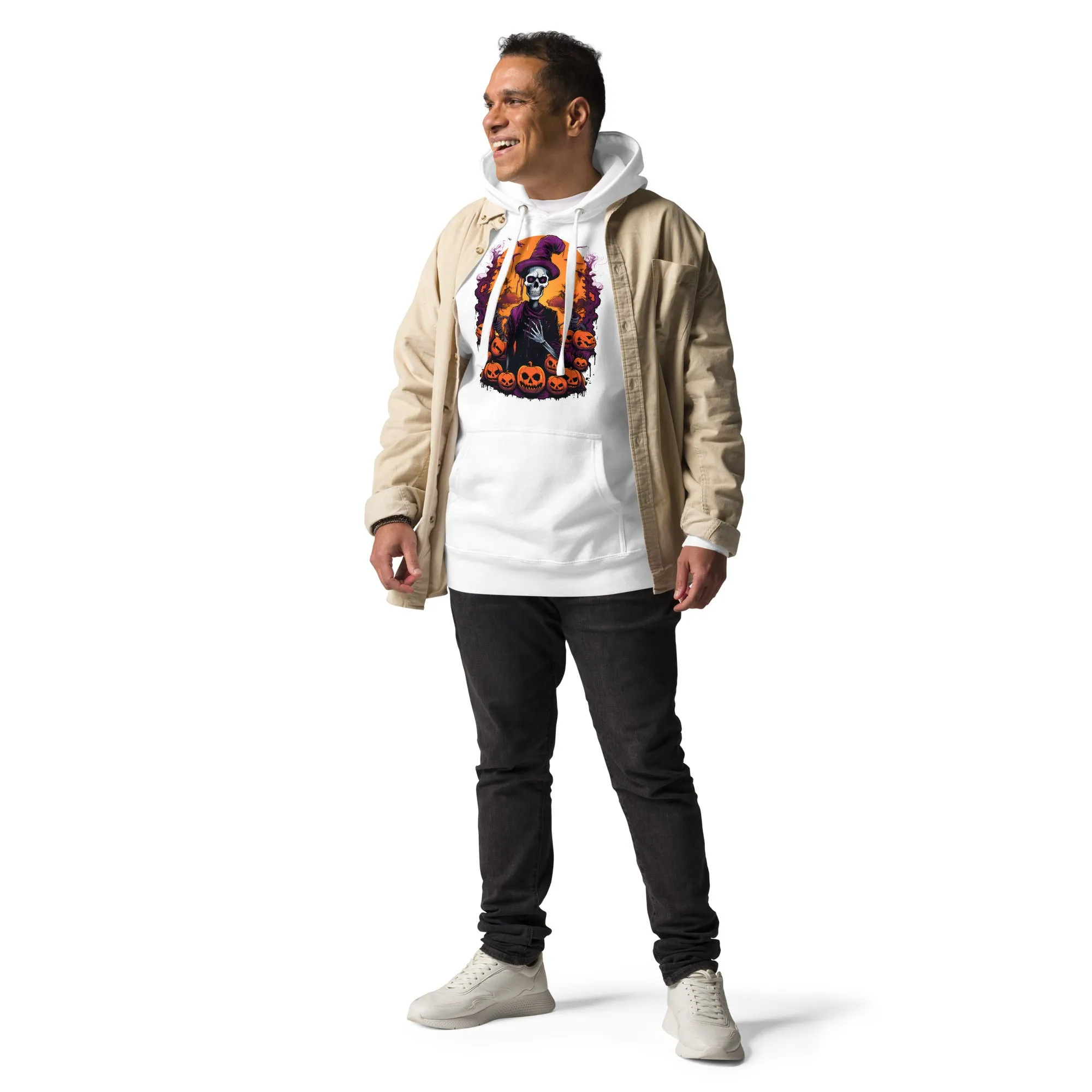 Get Spooktacular with Skeleton-themed Halloween Hoodies 002