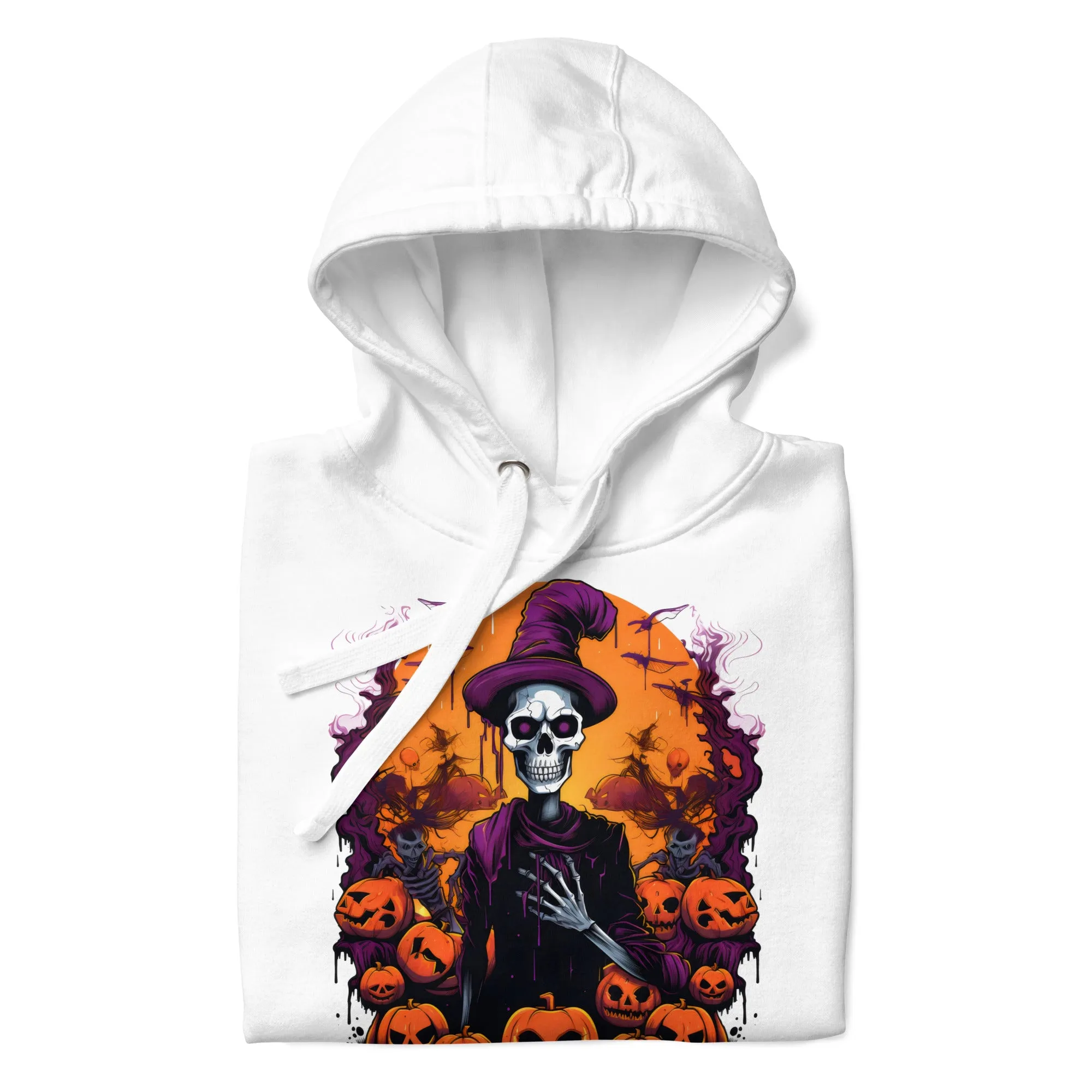 Get Spooktacular with Skeleton-themed Halloween Hoodies 002