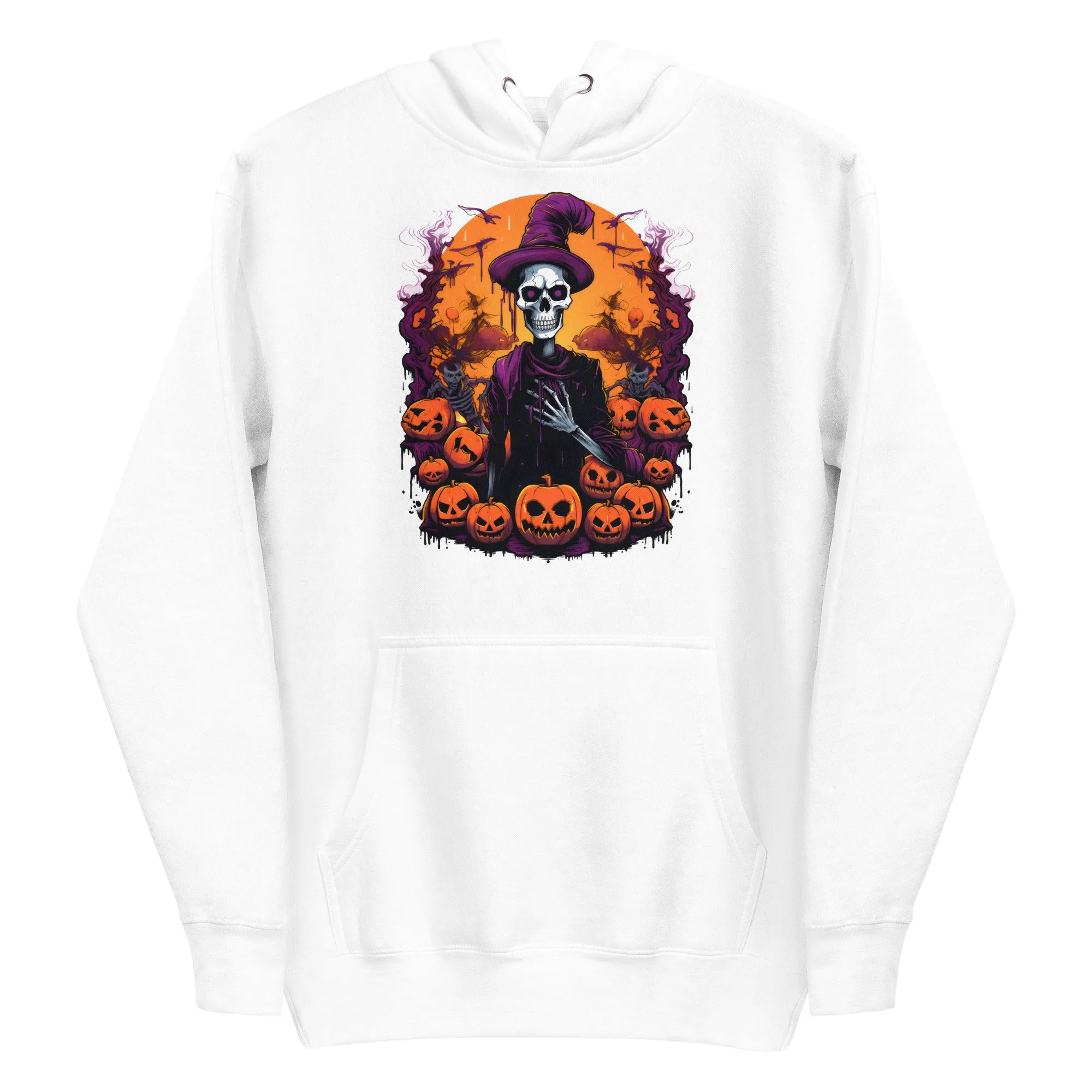 Get Spooktacular with Skeleton-themed Halloween Hoodies 002