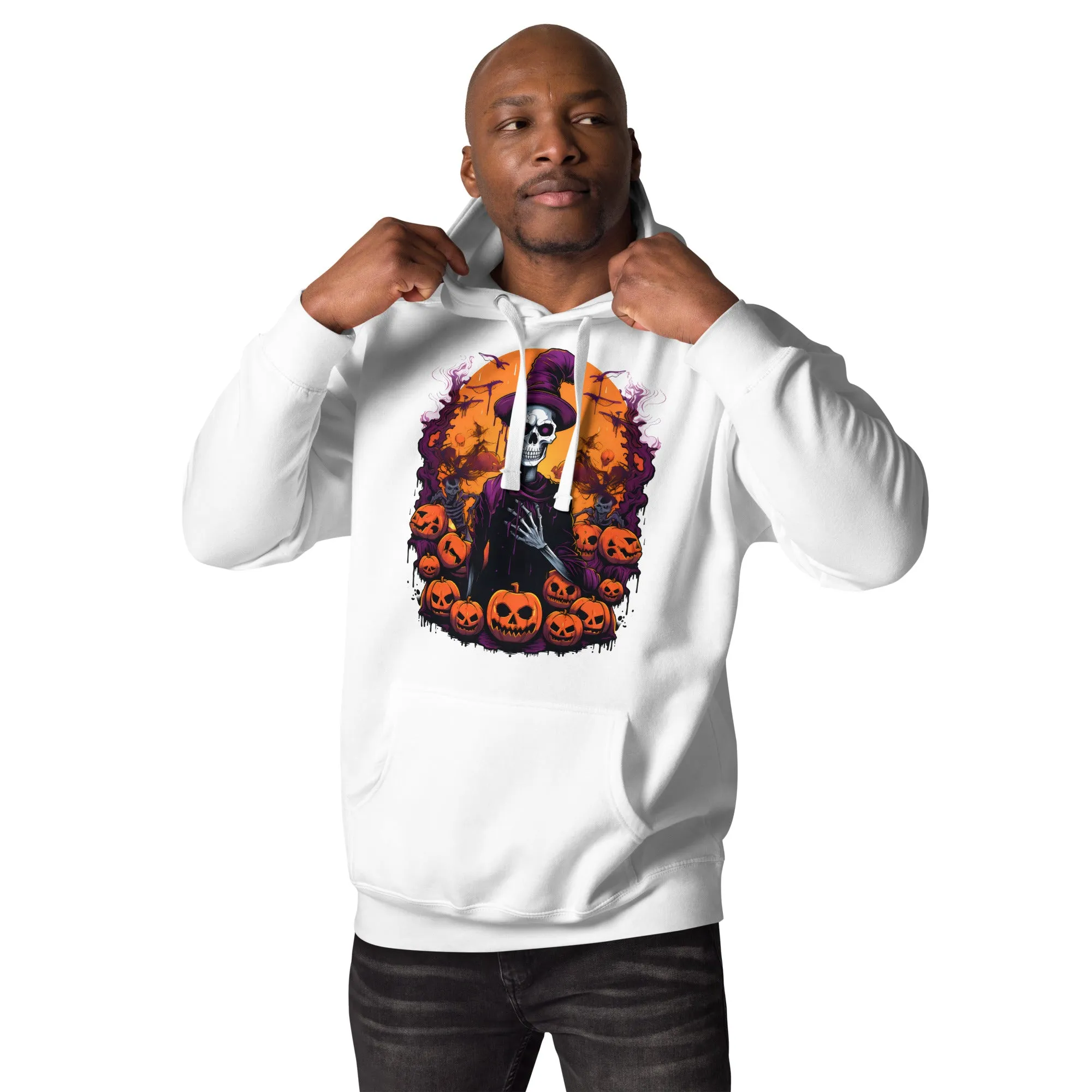 Get Spooktacular with Skeleton-themed Halloween Hoodies 002