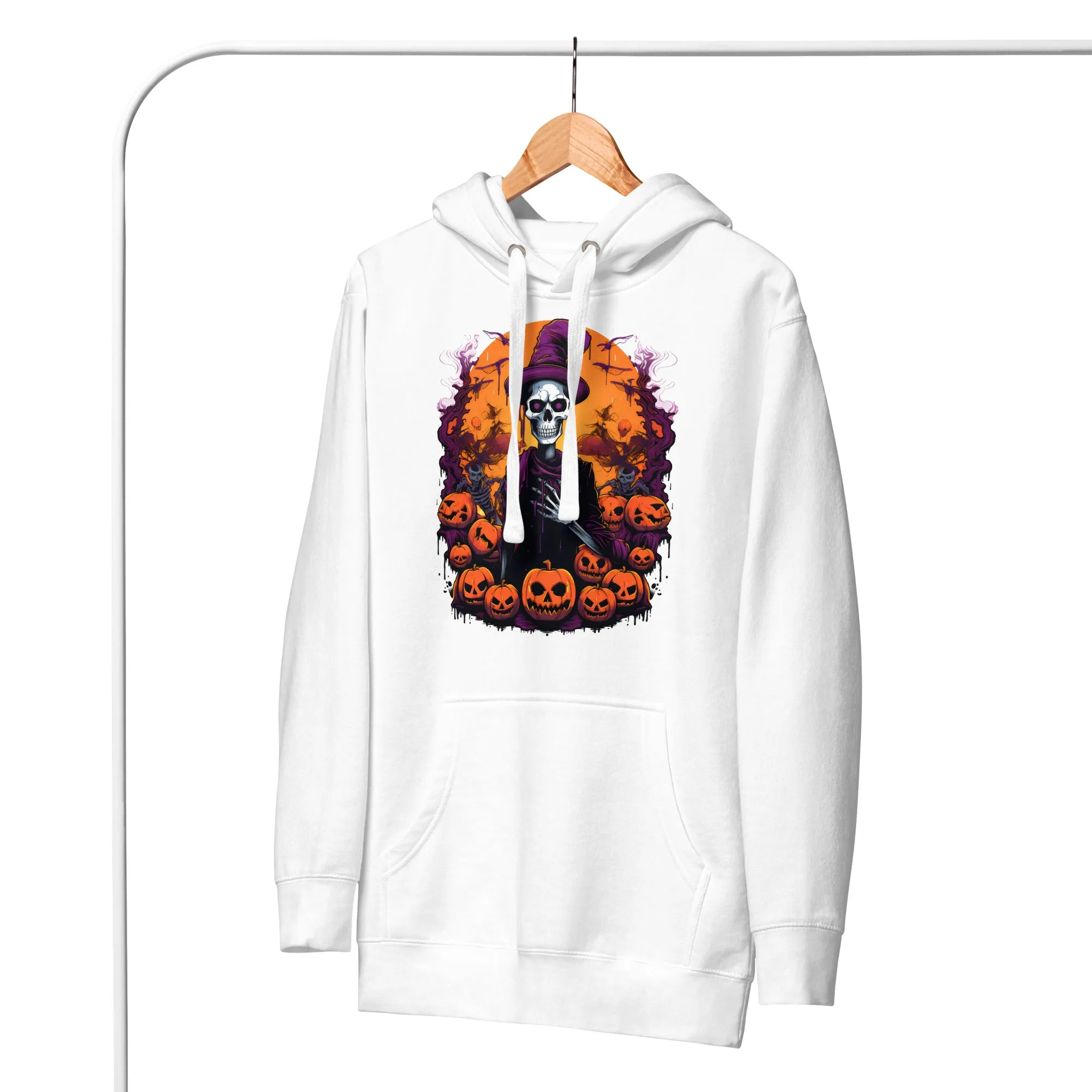 Get Spooktacular with Skeleton-themed Halloween Hoodies 002