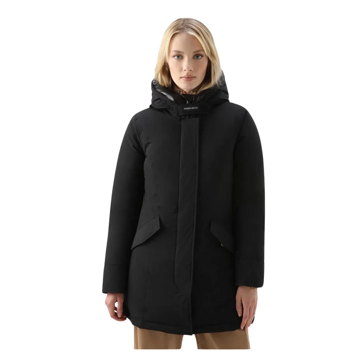 Giubbino Donna Woolrich Luxury Arctic Parka Nero