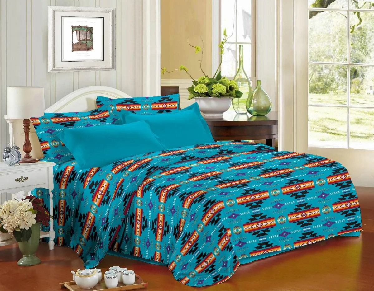 KING   6 piece Western LUXURY SHEET SET