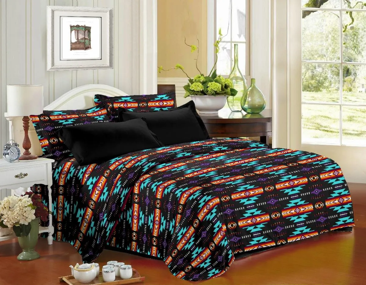 KING   6 piece Western LUXURY SHEET SET