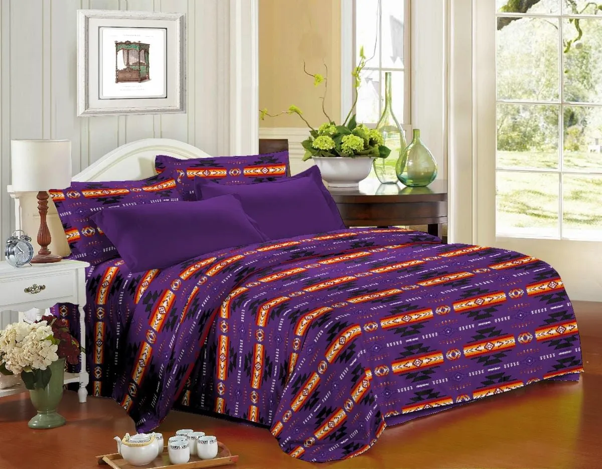 KING   6 piece Western LUXURY SHEET SET