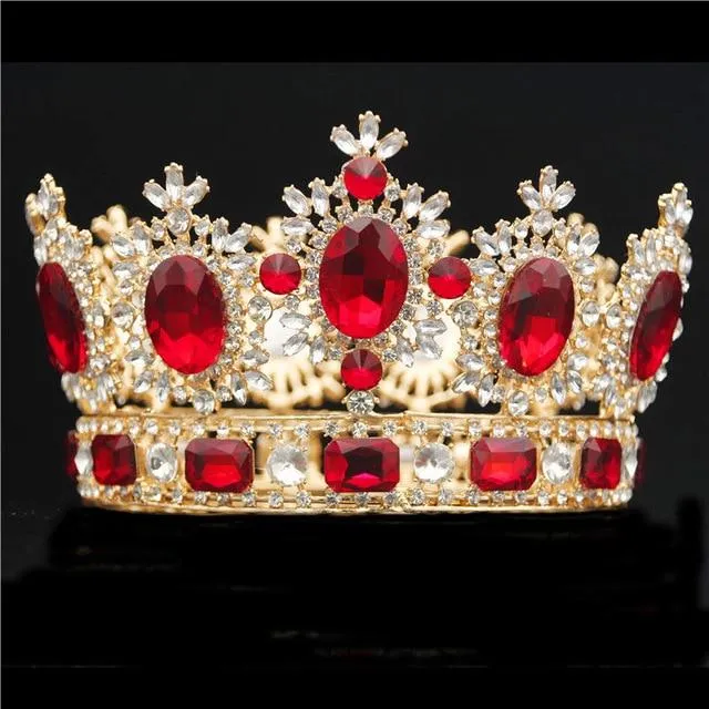 Luxury Royal Queen Crown for Prom or Wedding