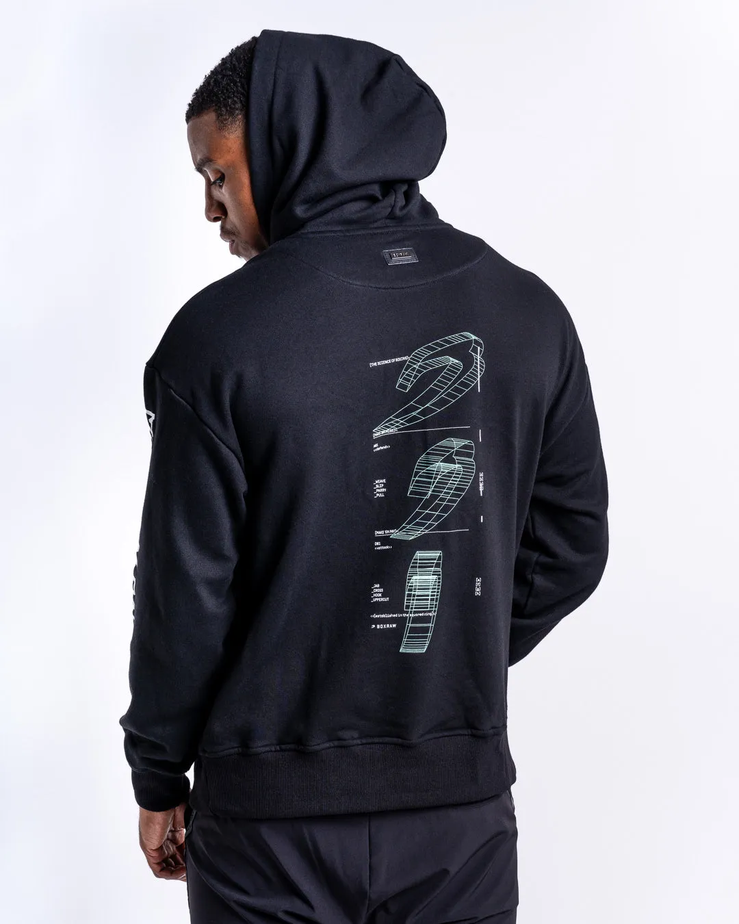 Make 'Em Miss Oversized Hoodie - Black