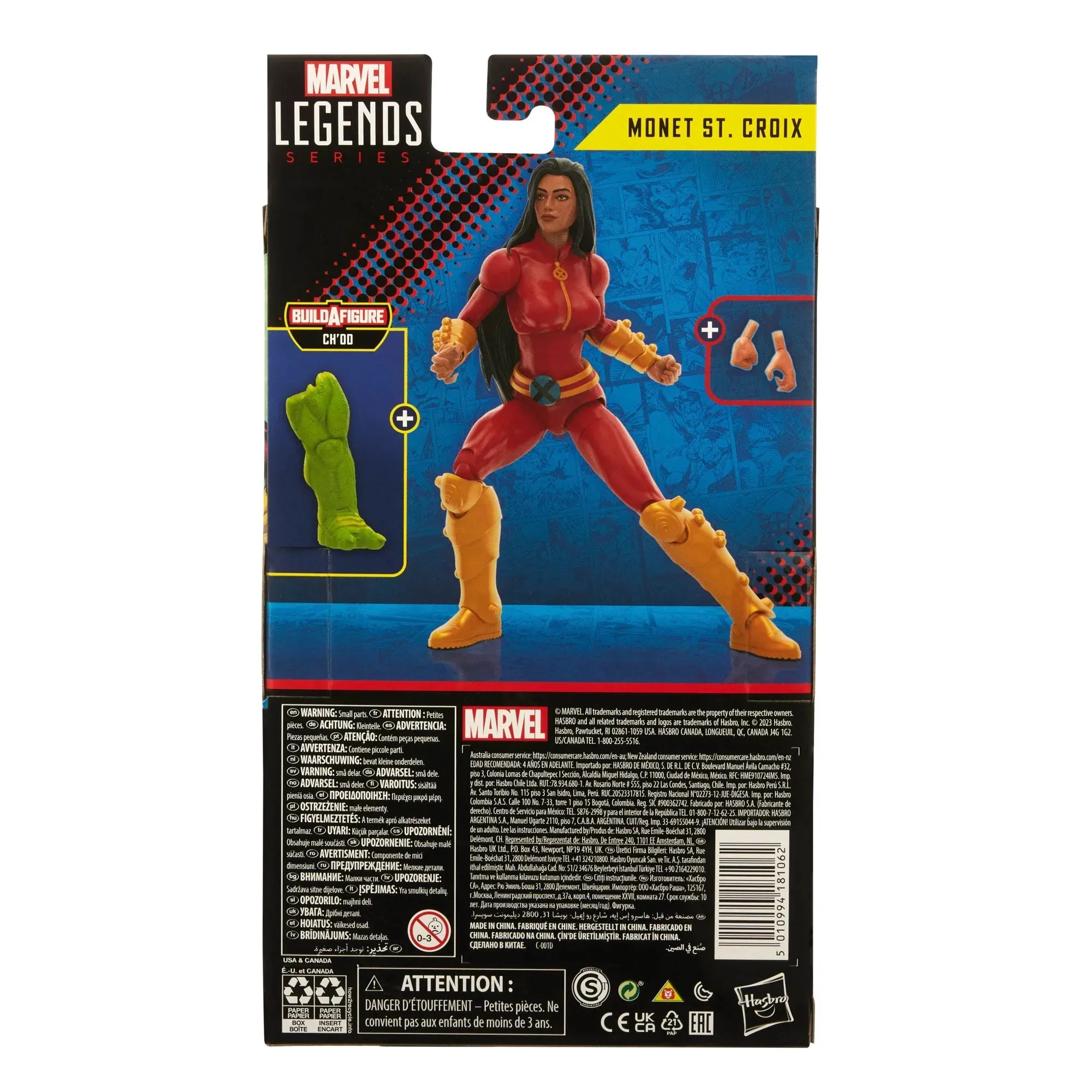 Marvel Legends Series: Monet St. Croix X-Men Figure