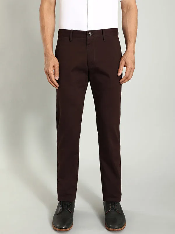 Men Brooklyn Fit Cotton Stretch Trouser